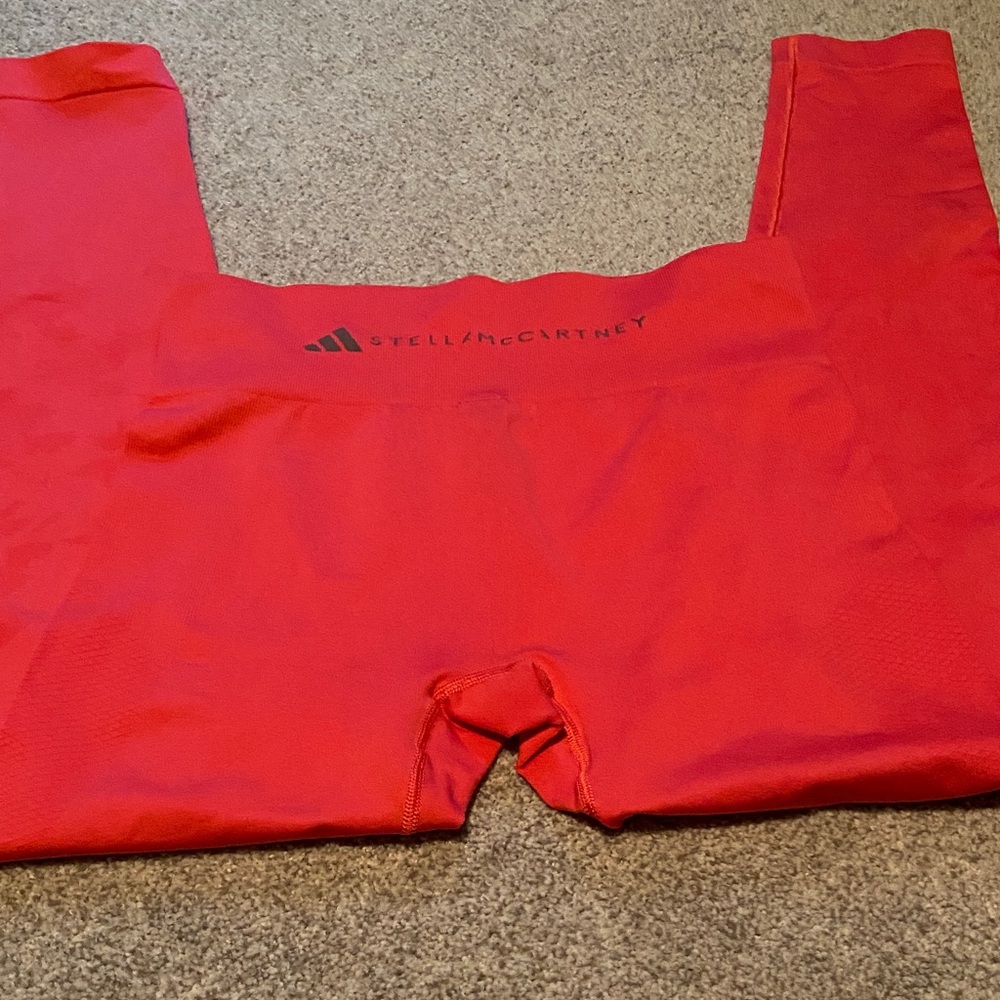 Adidas by Stella McCartney Red Leggings